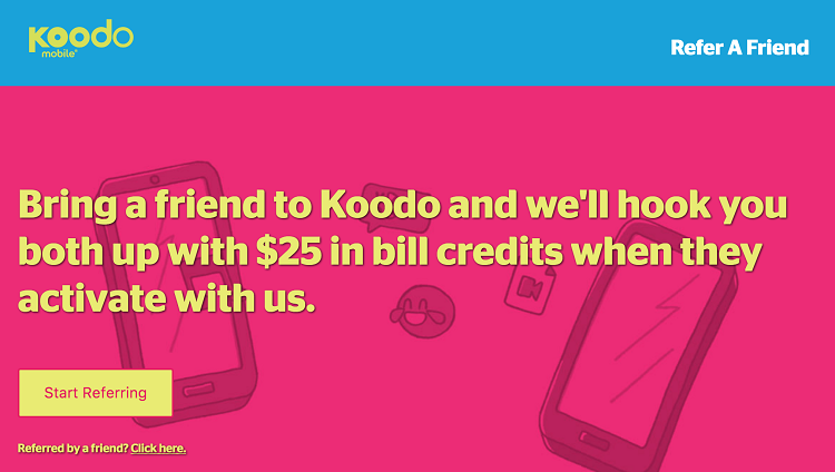 Koodo referral program