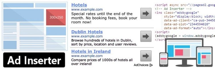 ad inserter - wordpress plugins for businesses