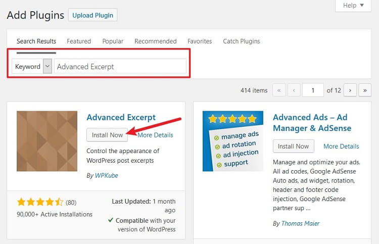 install wordpress plugins