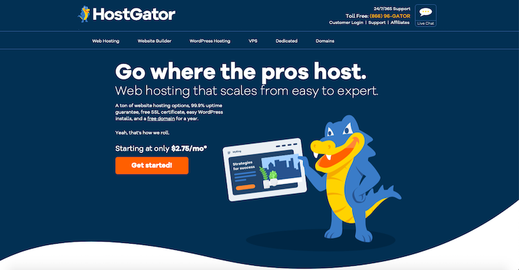 HostGator WordPress Hosting 