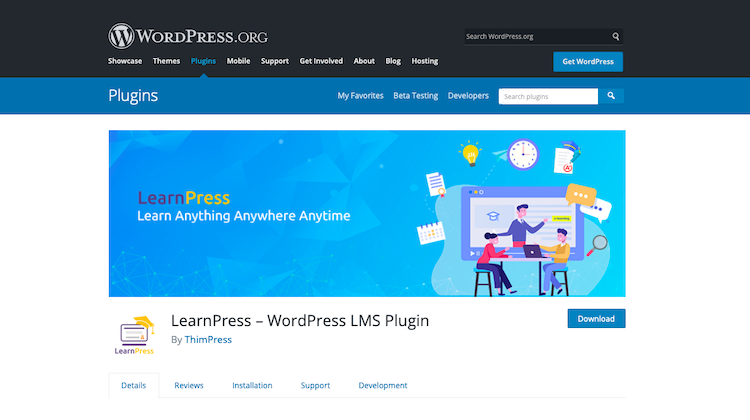 LearnPress Best WordPress LMS Plugins