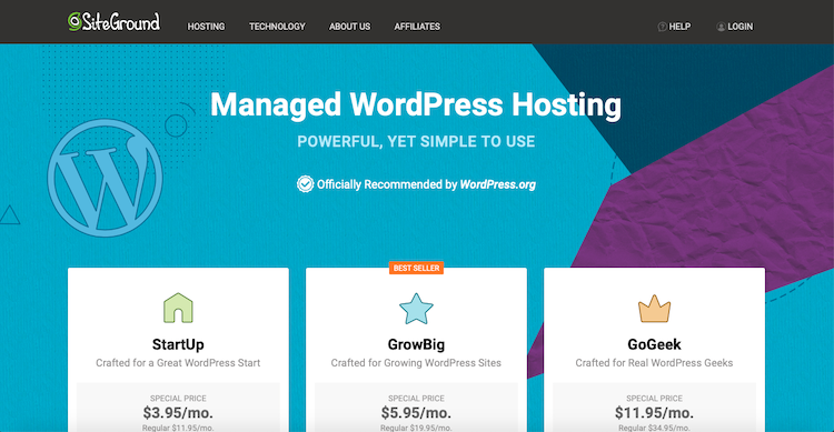 SiteGround: Best WordPress Hosting Providers