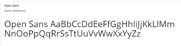 best-google-fonts-open-sans