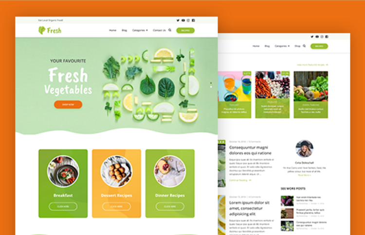 9 of the Best Food and Recipe Blog Themes for WordPress in 2022