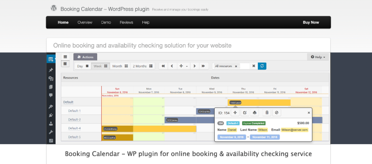 best wordpress booking plugins booking calendar